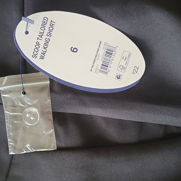 Scoop Women's Tailored Walking Shorts Size 6 - Picture 5 of 10